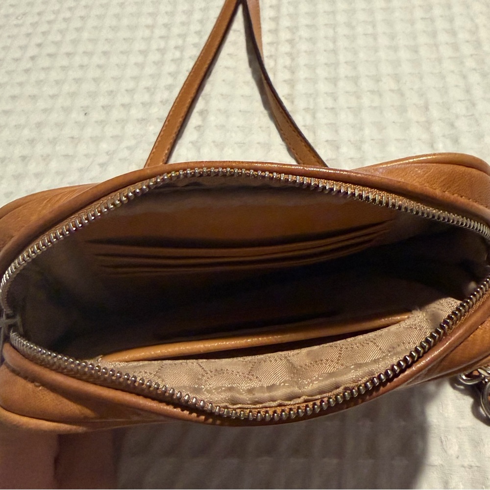 Michael Kors brown leather mini camera crossbody bag - Picture 11 of 11